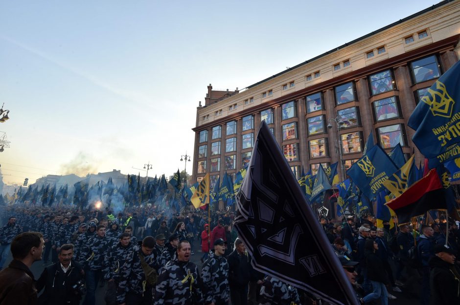 Nacionalistų eitynės Kijeve