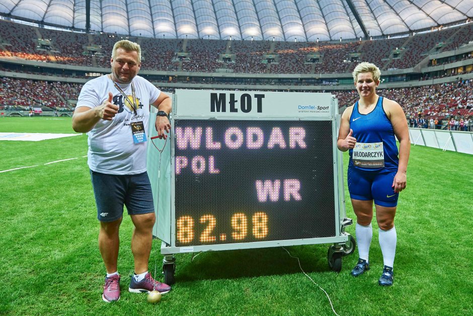 Lenkijos kūjo metikė pagerino pasaulio rekordą