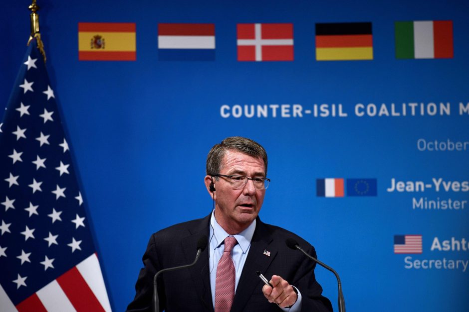 JAV gynybos sekretorius: Sirijoje klojami pamatai Rakai izoliuoti