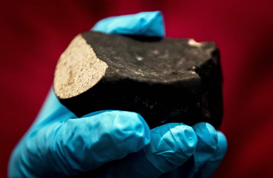Nyderlandų mokslininkai švenčia reto meteorito atradimą