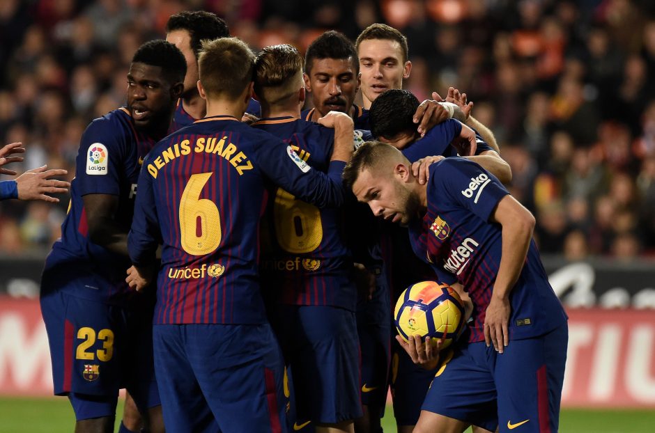 „Barcelona“ nesunkiai žengė į Karaliaus taurės aštuntfinalį