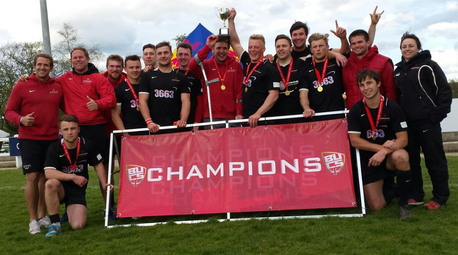 Šiauliečio atstovaujama komanda triumfavo Anglijos studentų regbio-7 čempionate