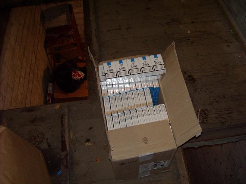 Marijampolėje aptiktos dvi kontrabandinių cigarečių saugyklos