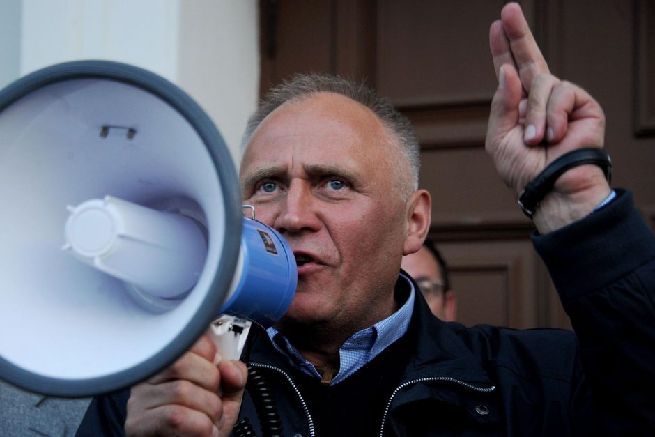 Baltarusijos opozicijos lyderis M. Statkevičius ruošiasi surengti protesto akciją 