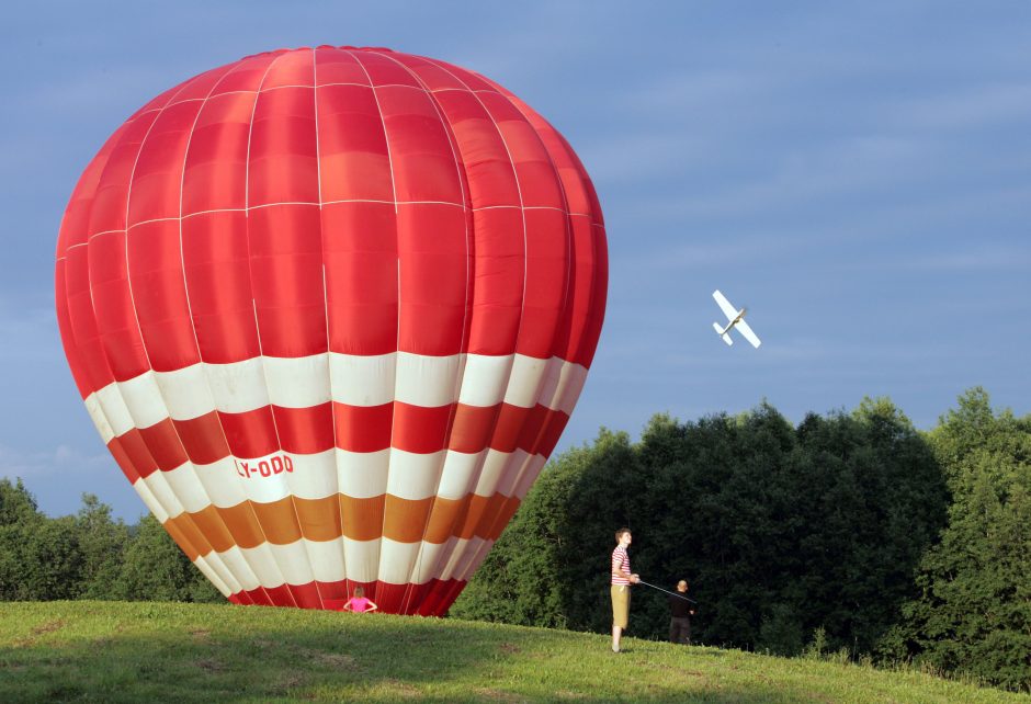 Kaunas perka oro balioną