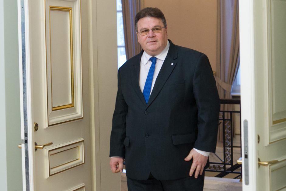 L. Linkevičius Rygoje dalyvaus Baltijos Tarybos posėdyje