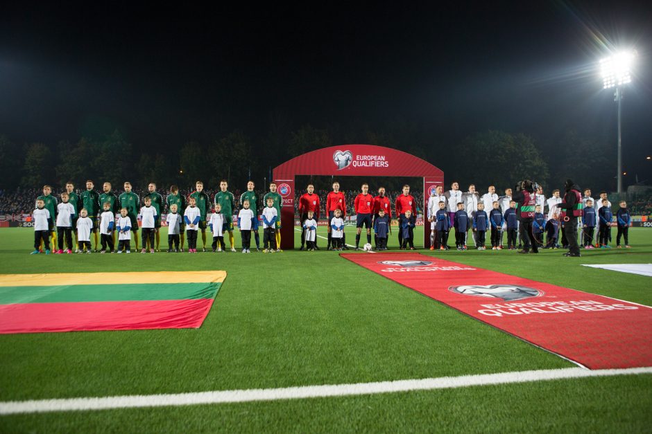 Europos futbolo čempionato atranka: Lietuva - Anglija