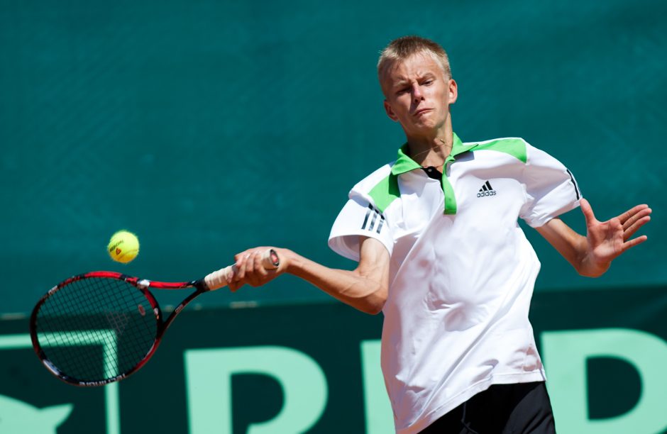 L. Mugevičius pateko į ITF serijos turnyro ketvirtfinalį