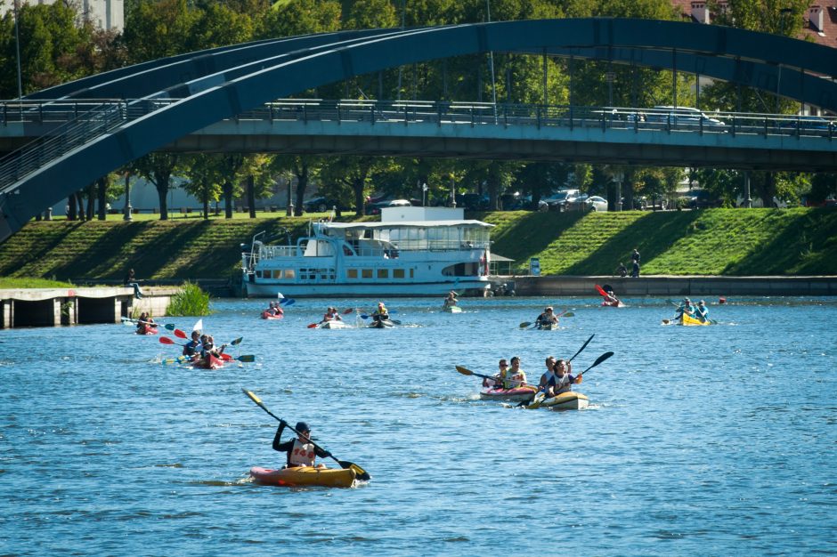 Vilniaus regata visiems pakėlė nuotaiką