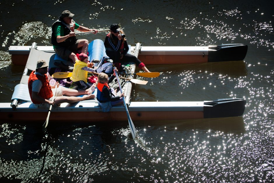 Vilniaus regata visiems pakėlė nuotaiką