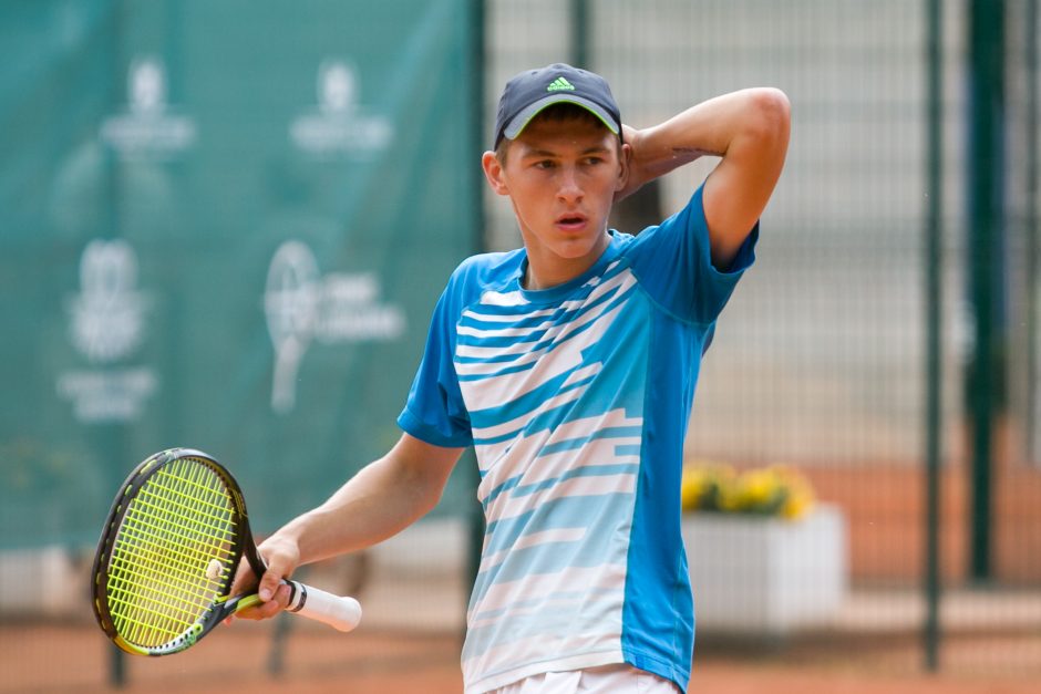 T. Babelis pateko į teniso turnyro Bulgarijoje pagrindines vienetų varžybas