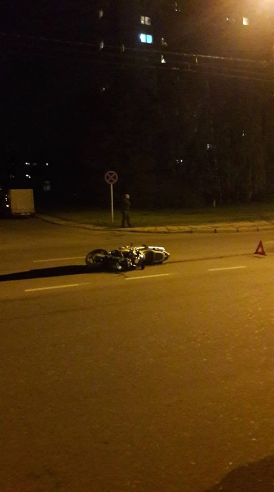 S. Žukausko gatvėje per avariją sužalotas motociklininkas 
