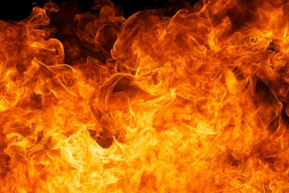 Skuodo rajone per gaisrą žuvo vyras