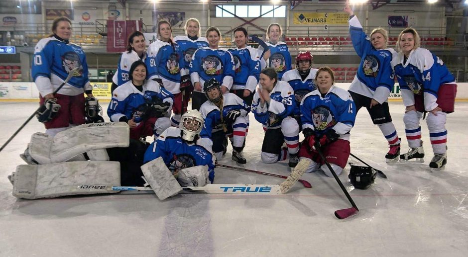 Antroji „Hockey Girls“ išvyka į Latviją pareikalavo daug jėgų
