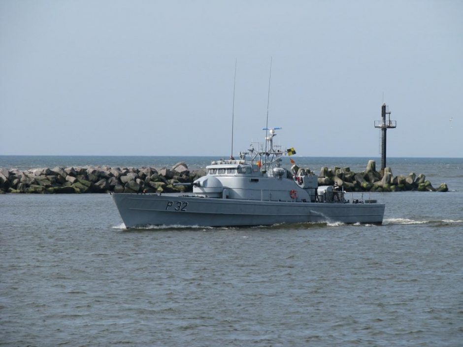 Baltijos jūroje - Lietuvos karinių jūrų pajėgų pratybos