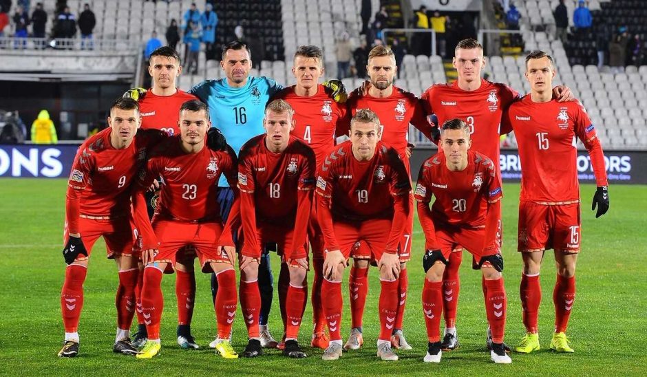 Lietuvos futbolininkai pralaimėjo serbams