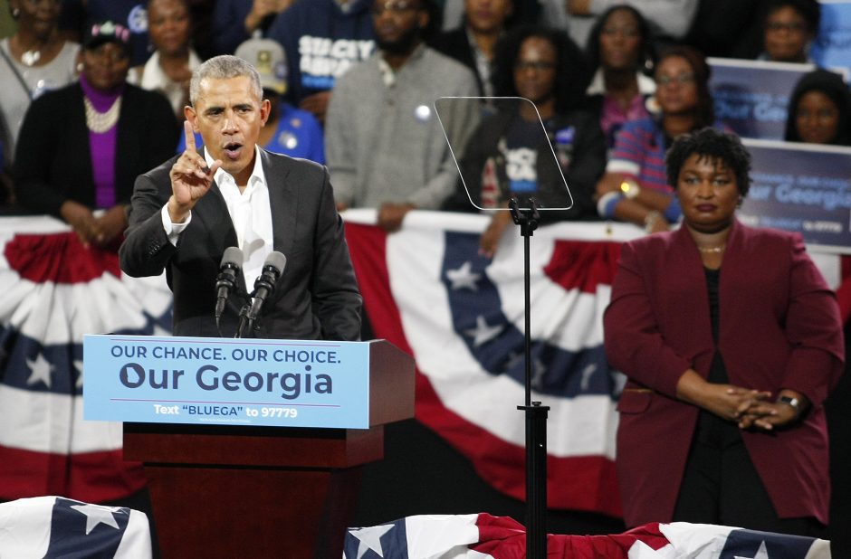 B. Obama ragina amerikiečius dalyvauti Kongreso rinkimuose