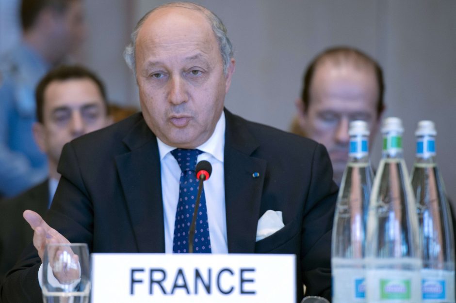Prancūzijos ministras kaltina Rusiją ir Iraną bendrininkavimu atakose Sirijoje