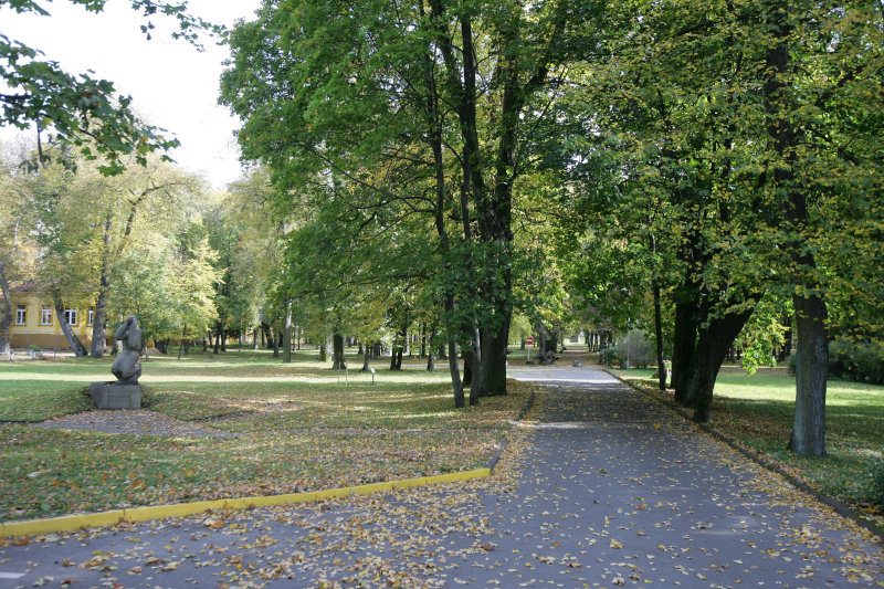 Vilniuje atnaujinamas Sapiegų parkas 