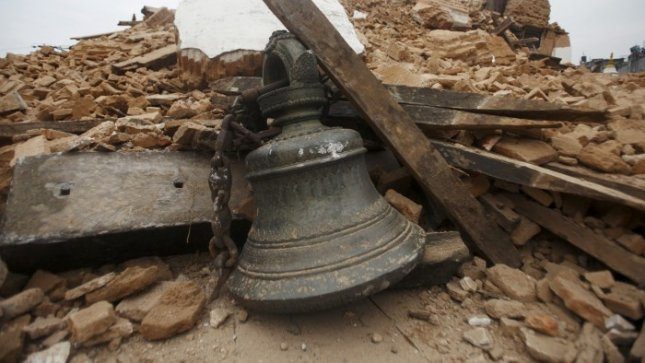 Žemės drebėjimas sudavė stiprų smūgį turtingam Nepalo kultūriniam paveldui