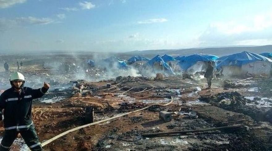 Maskva: Rusijos lėktuvai neskraidė virš Sirijos subombarduotos pabėgėlių stovyklos