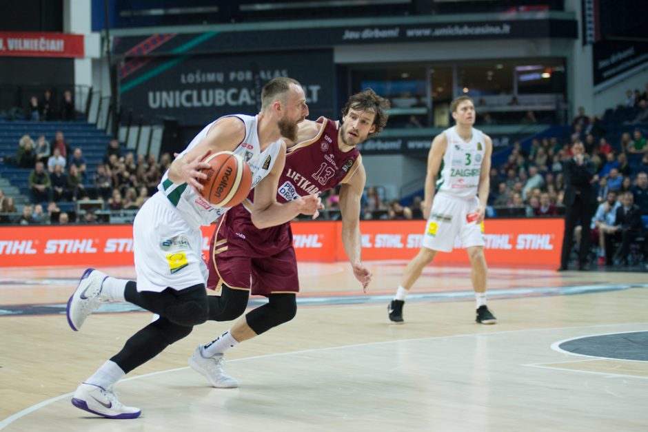 „Žalgiris“ be vargo pateko į Karaliaus Mindaugo taurės finalą