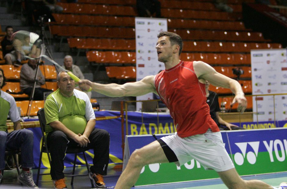 K. Navickas sėkmingai pradėjo tarptautinį badmintono turnyrą Prancūzijoje
