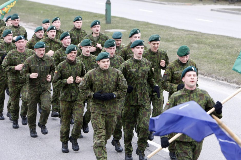 Narystę NATO pažymėjo bėgimu