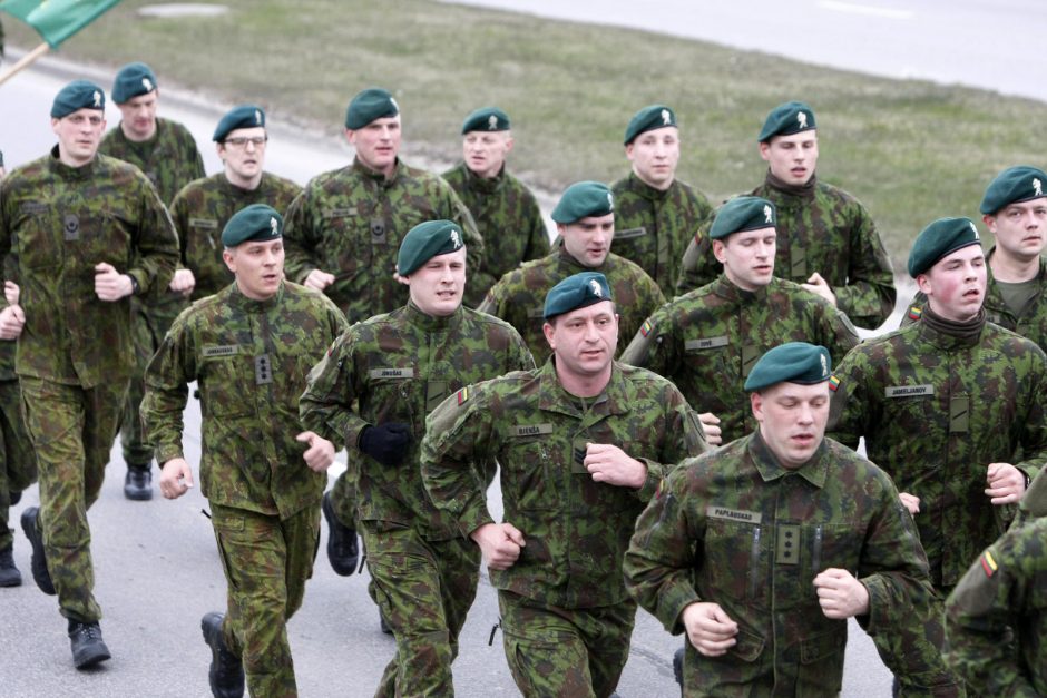 Narystę NATO pažymėjo bėgimu