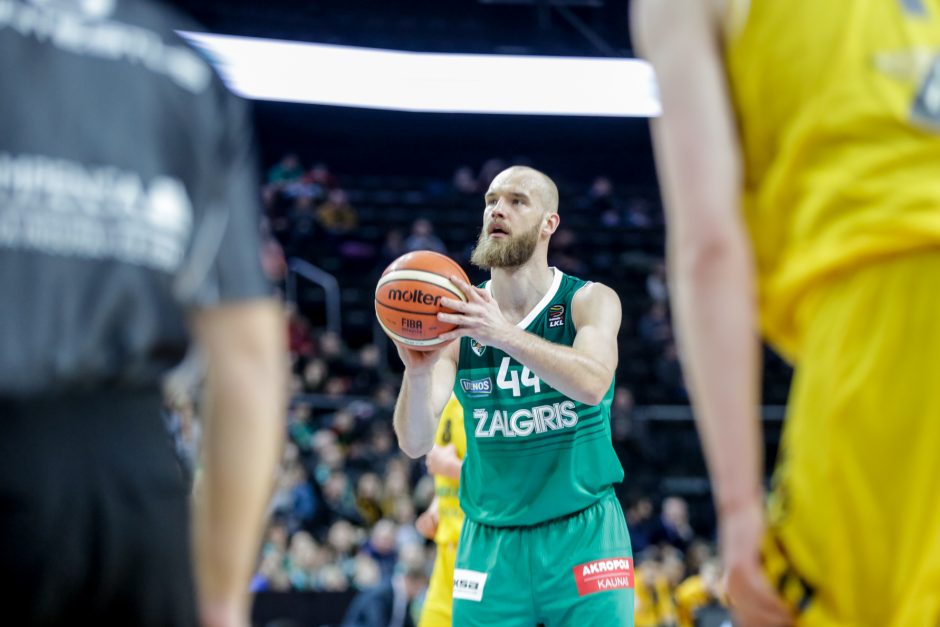 Ilgai vargęs „Žalgiris“ palaužė A. Sireikos komandą