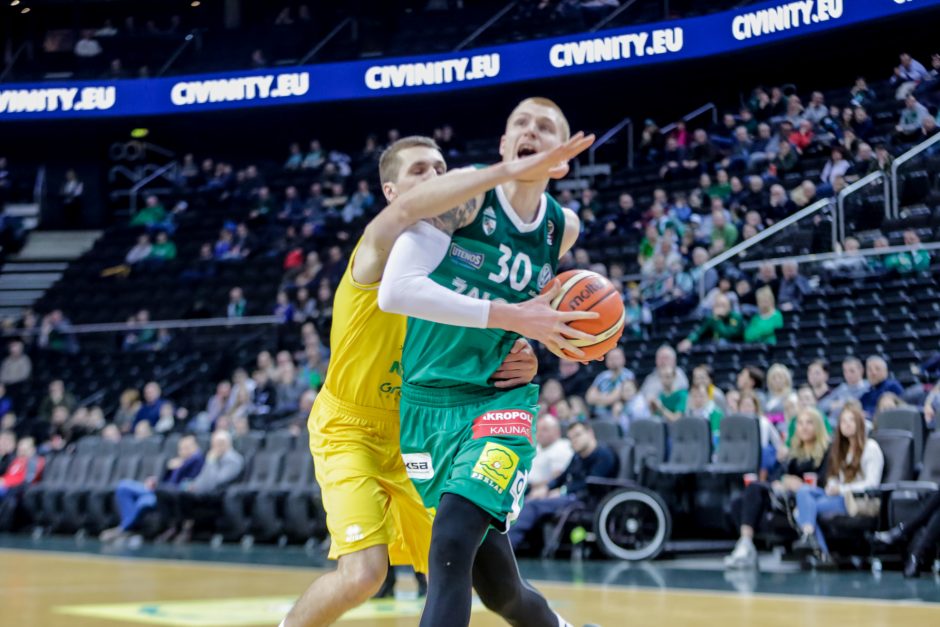 Ilgai vargęs „Žalgiris“ palaužė A. Sireikos komandą