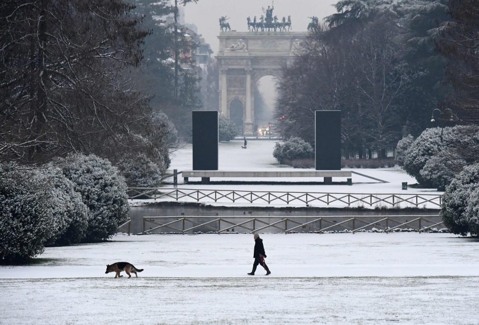 Europa ruošiasi naujai pavojingų pūgų ir šalčių bangai