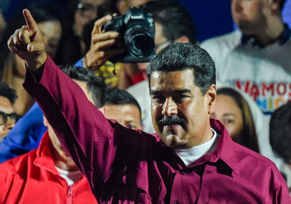N. Maduro paskelbtas Venesuelos prezidento rinkimų nugalėtoju