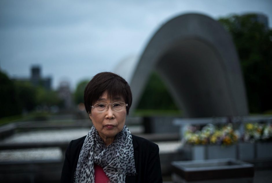 Hirošimos sprogimą išgyvenusi japonė: vis dar nekenčiu besileidžiančios saulės