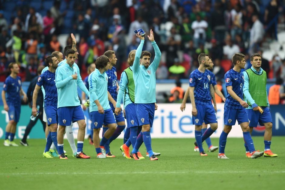 Europos čempionatas: Kroatijos futbolininkai palaužė Turkijos ekipą 