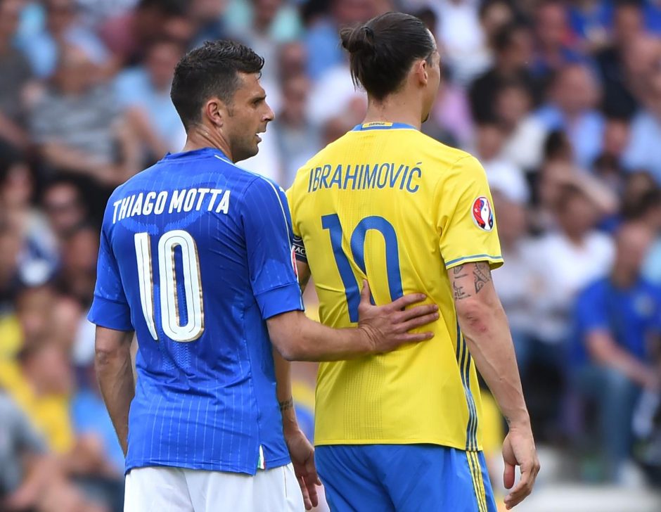 Italijos futbolininkai palaužė Švedijos rinktinę ir iškopė į aštuntfinalį