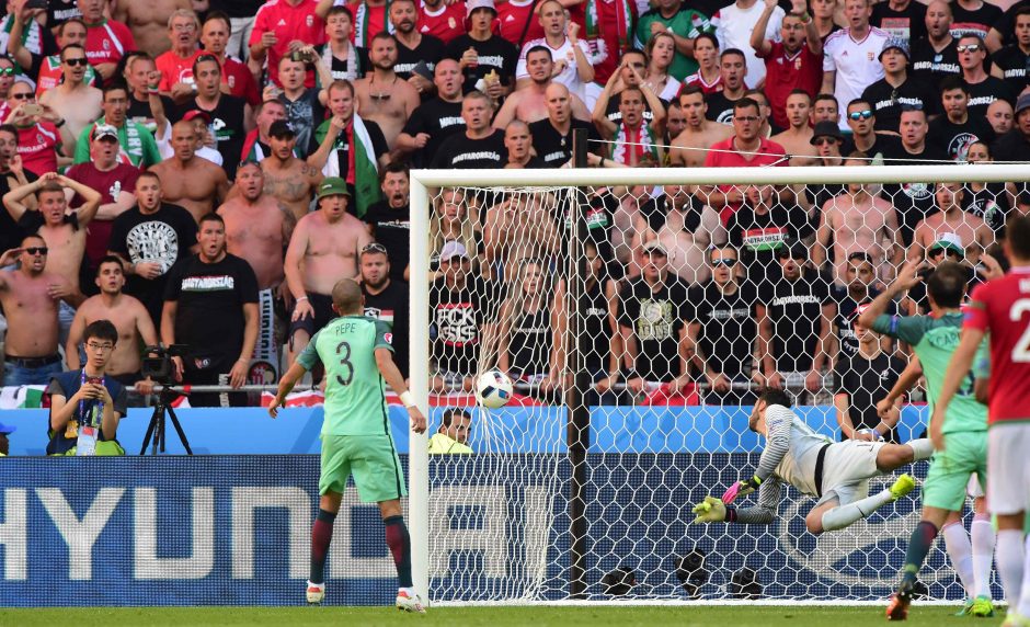 Neįtikėtinose Portugalijos - Vengrijos rungtynėse – šeši įvarčiai ir lygiosios