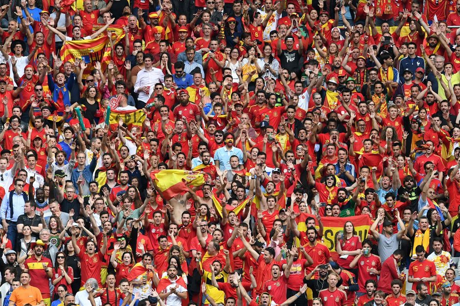 Europos futbolo čempionų fiasko: Ispanijos rinktinė nepateko į ketvirtfinalį