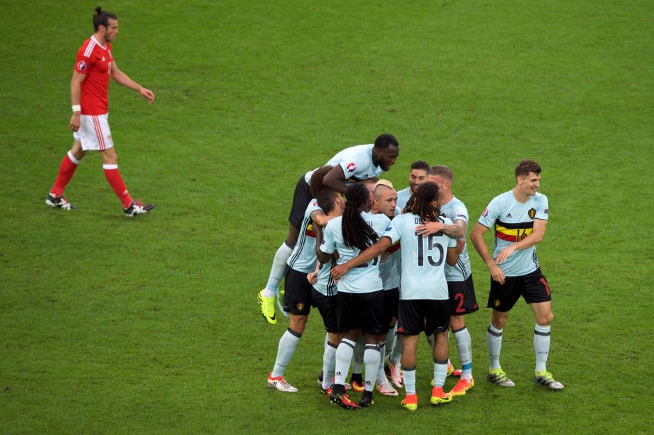 Euro 2016: Velsas - Belgija 3:1