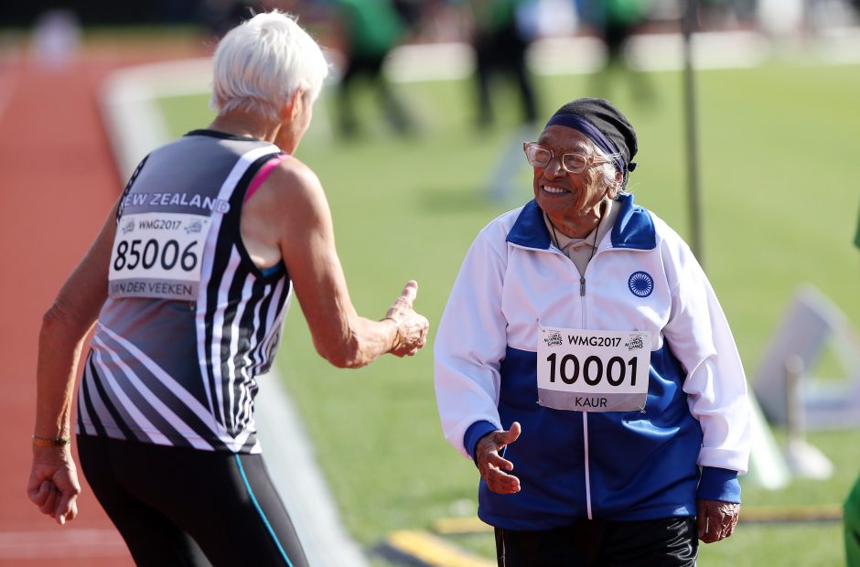 Amžius – ne kliūtis: 101-erių indė laimėjo sprinto rungtį