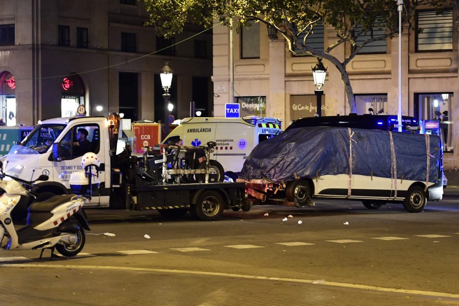 Ispanijos policija įvardijo tris nukautus užpuolikus