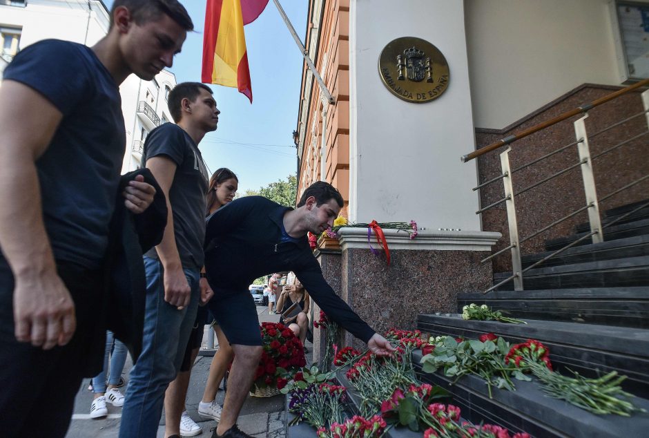 Informacijos apie Barselonoje nukentėjusius Baltijos valstybių piliečius nėra