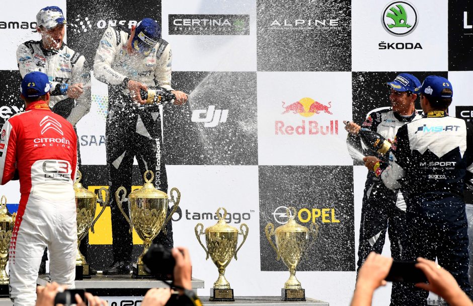 10-ąjį pasaulio autoralio čempionato etapą laimėjo estų ekipažas
