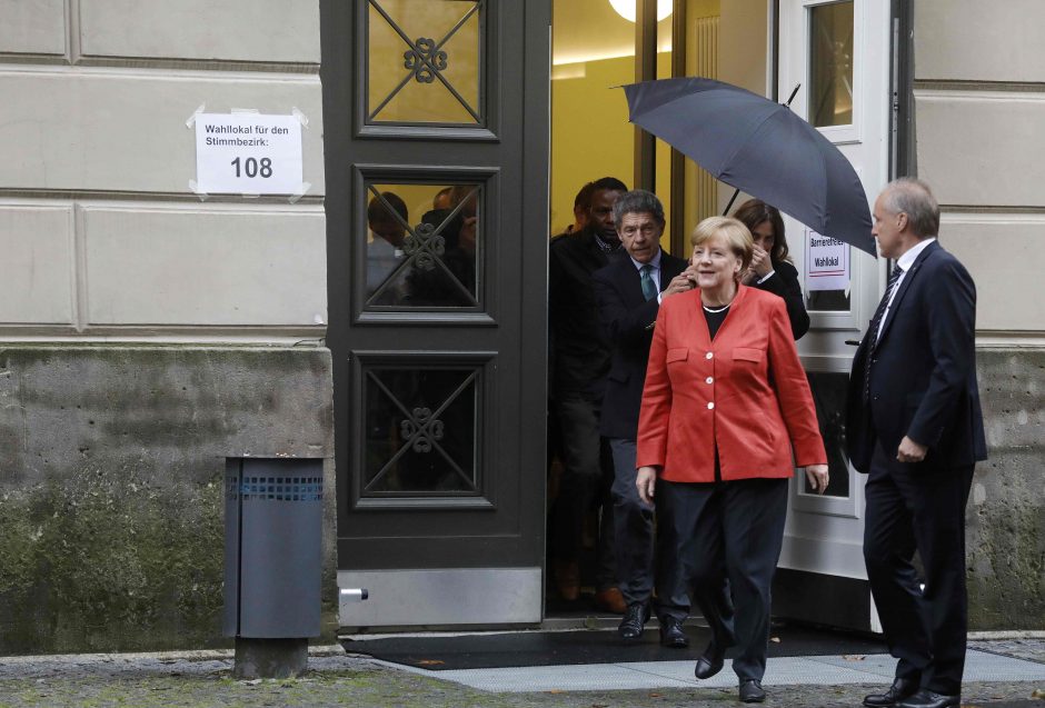 A. Merkel poste liks ketvirtąjį kartą?