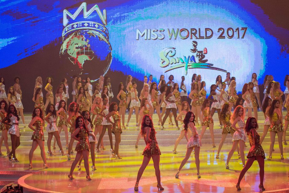 Kinijoje išrinkta „Mis pasaulis 2017“