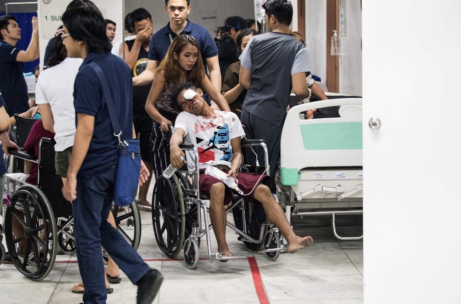 Filipinuose per Naujųjų sutiktuves nukentėjo beveik 200 žmonių