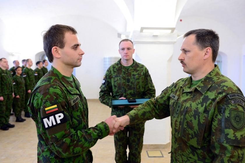 Sutikti iš misijos Afganistane grįžę Lietuvos kariai