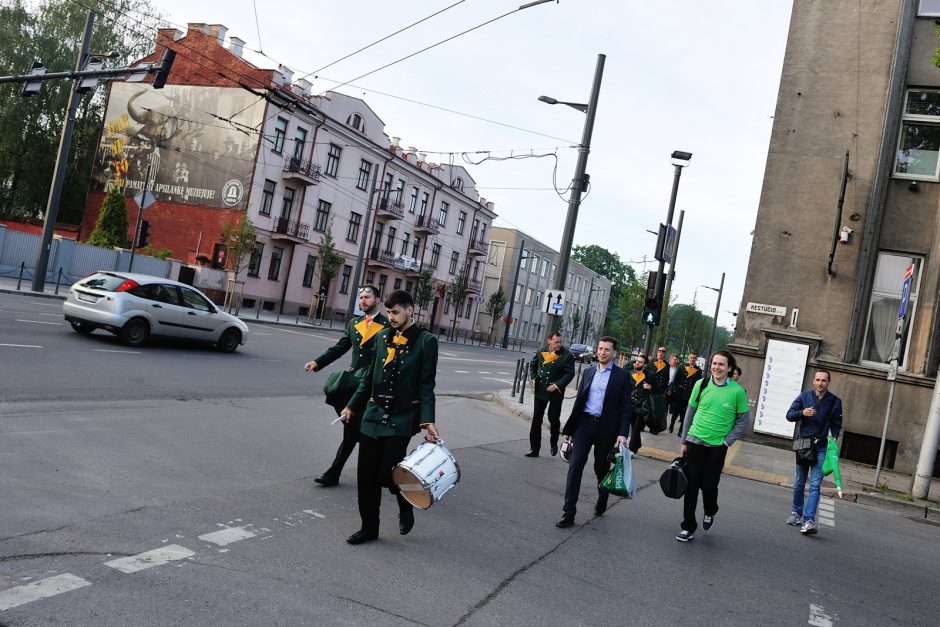 „Padūduokim Kaunui“ pažadino miestą