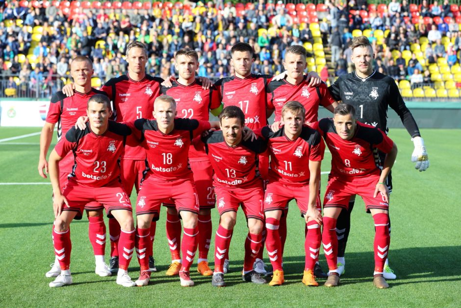 Baltijos taurės finiše – Lietuvos ir Latvijos futbolininkų lygiosios