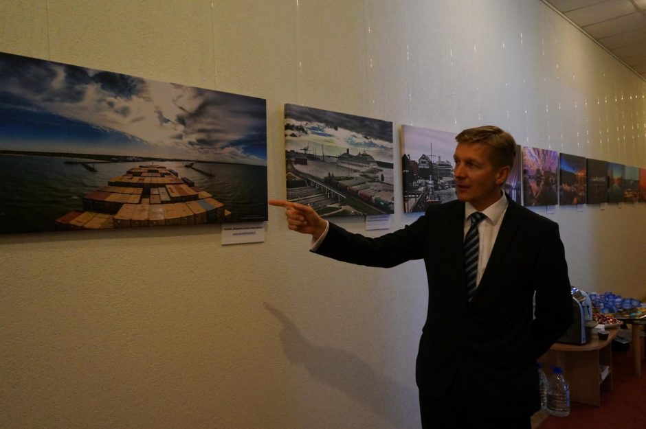 Atidaryta fotografijų paroda „Klaipėdos uostas mano akimis“